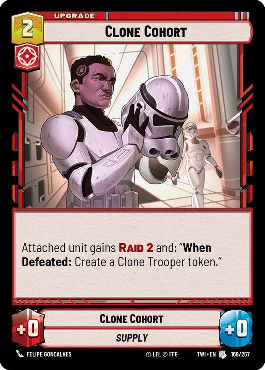 Star Wars: Unlimited: Clone Cohort card image