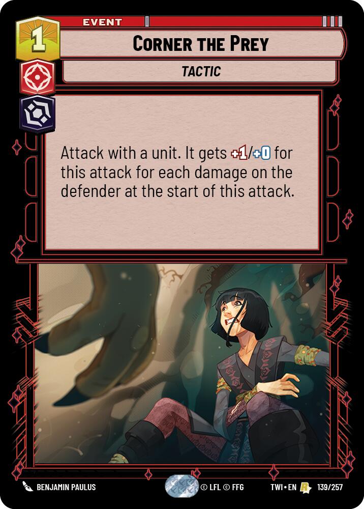 Star Wars: Unlimited: Corner the Prey card image