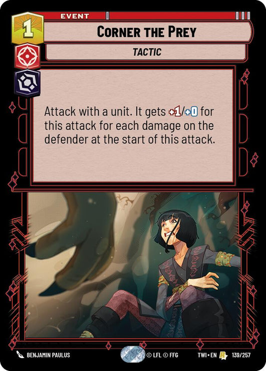 Star Wars: Unlimited: Corner the Prey card image