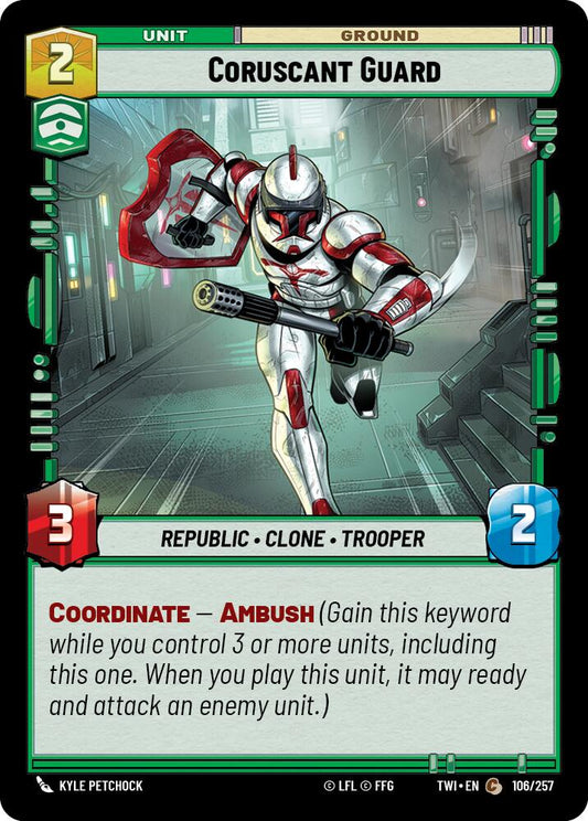Star Wars: Unlimited: Coruscant Guard card image