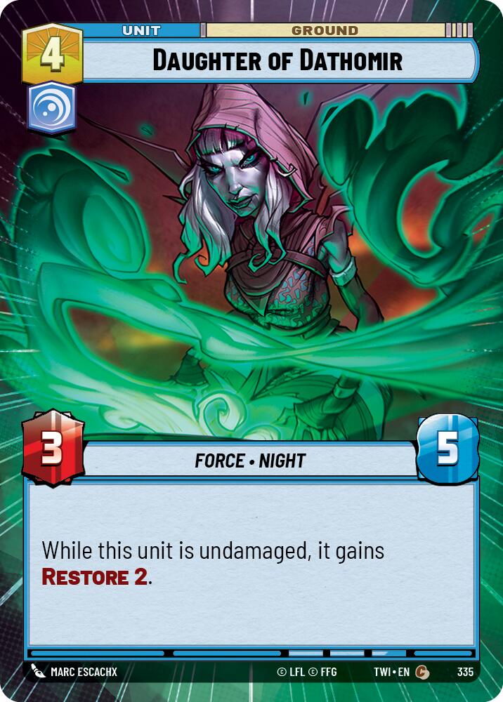 Star Wars: Unlimited: Daughter of Dathomir (Hyperspace) card image