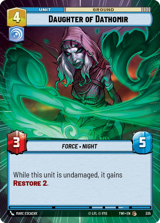 Star Wars: Unlimited: Daughter of Dathomir (Hyperspace) card image