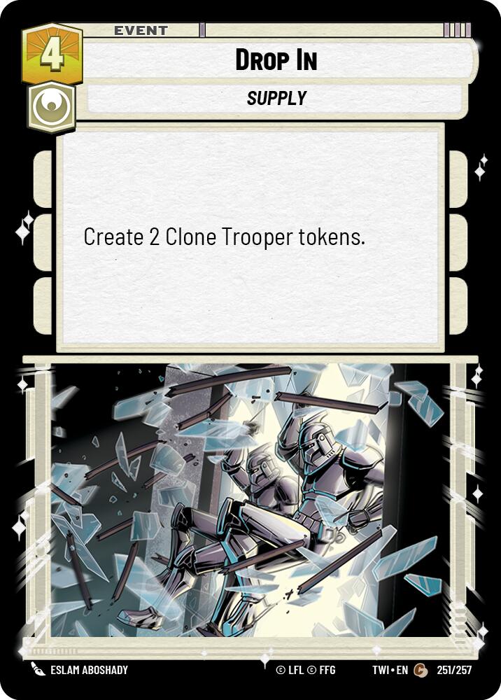 Star Wars: Unlimited: Drop In card image