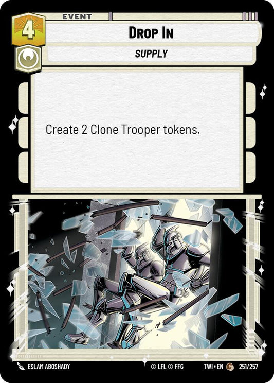 Star Wars: Unlimited: Drop In card image