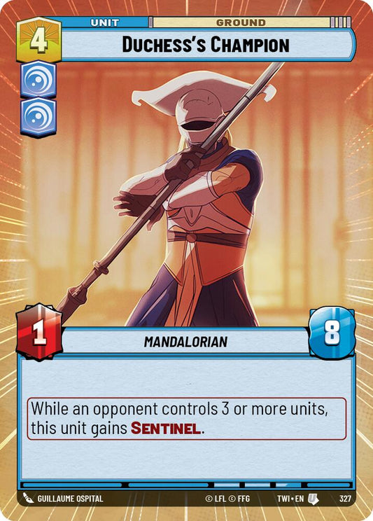 Star Wars: Unlimited: Duchess's Champion (Hyperspace) card image