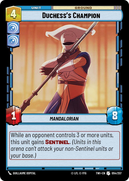 Star Wars: Unlimited: Duchess's Champion card image