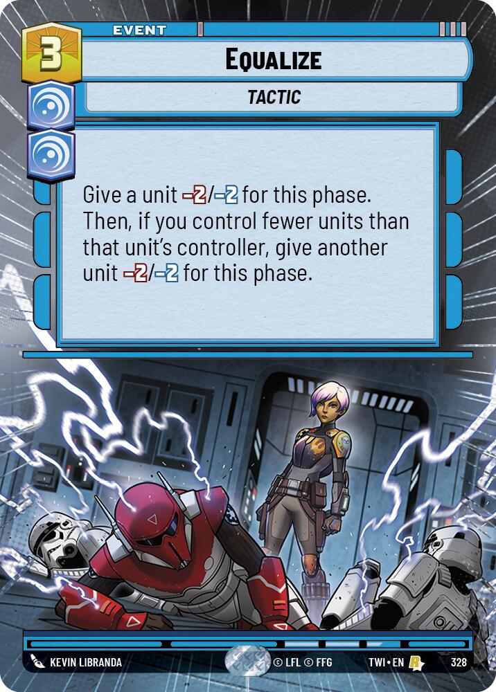 Star Wars: Unlimited: Equalize (Hyperspace) card image