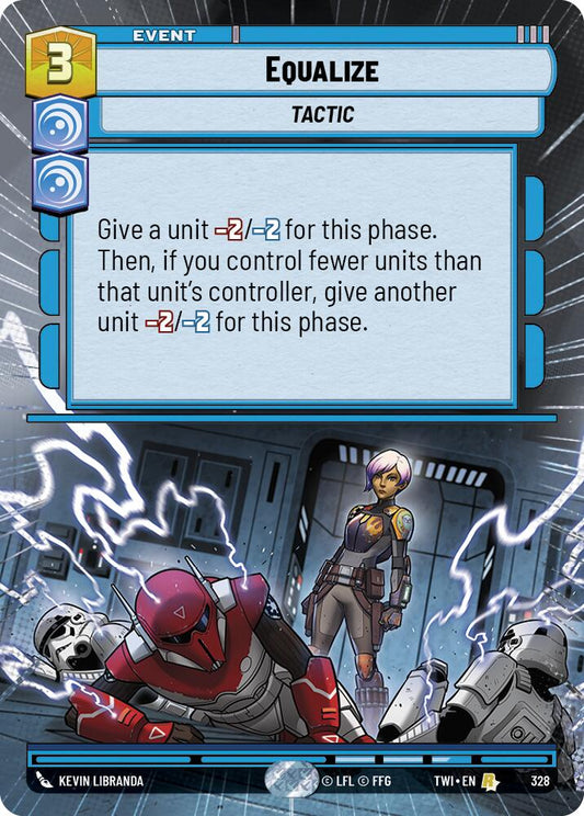 Star Wars: Unlimited: Equalize (Hyperspace) card image
