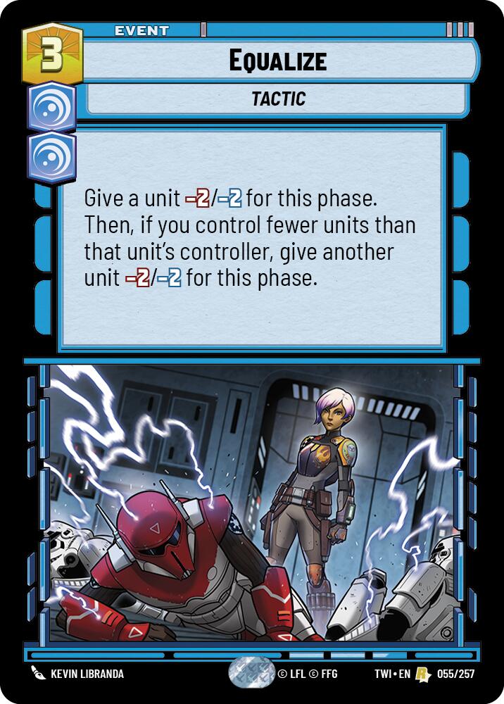 Star Wars: Unlimited: Equalize card image