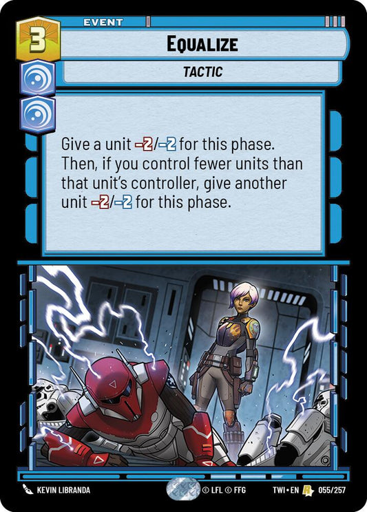 Star Wars: Unlimited: Equalize card image
