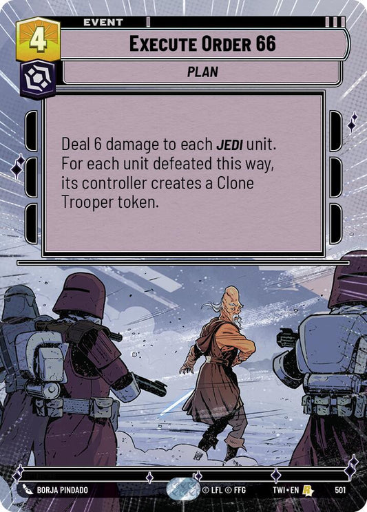 Star Wars: Unlimited: Execute Order 66 (Hyperspace) card image