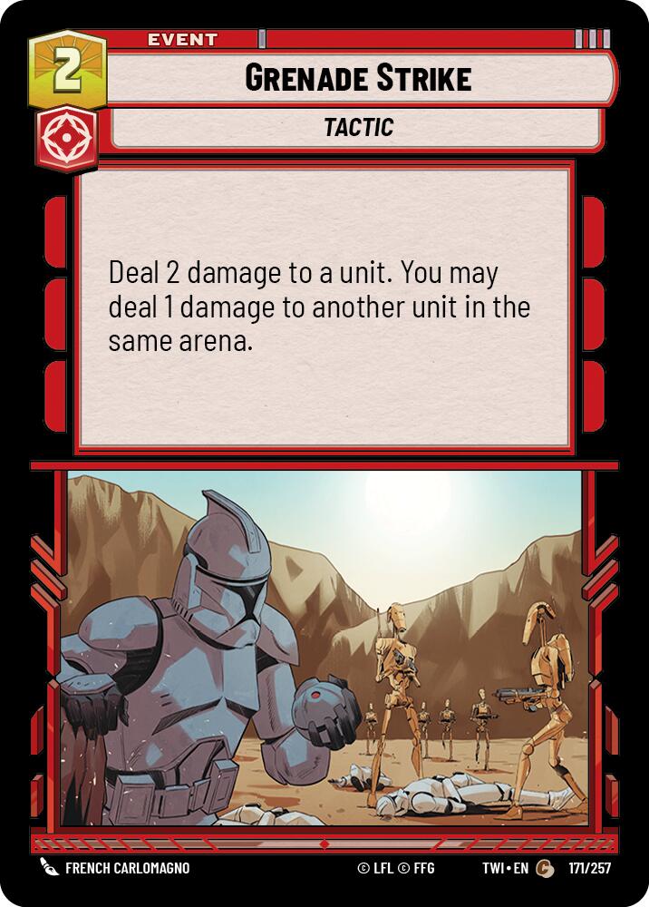 Star Wars: Unlimited: Grenade Strike card image