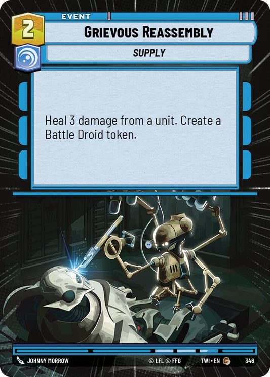 Star Wars: Unlimited: Grievous Reassembly (Hyperspace) card image