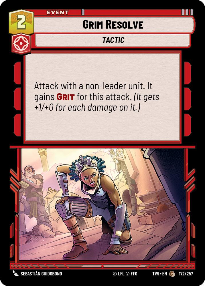 Star Wars: Unlimited: Grim Resolve card image