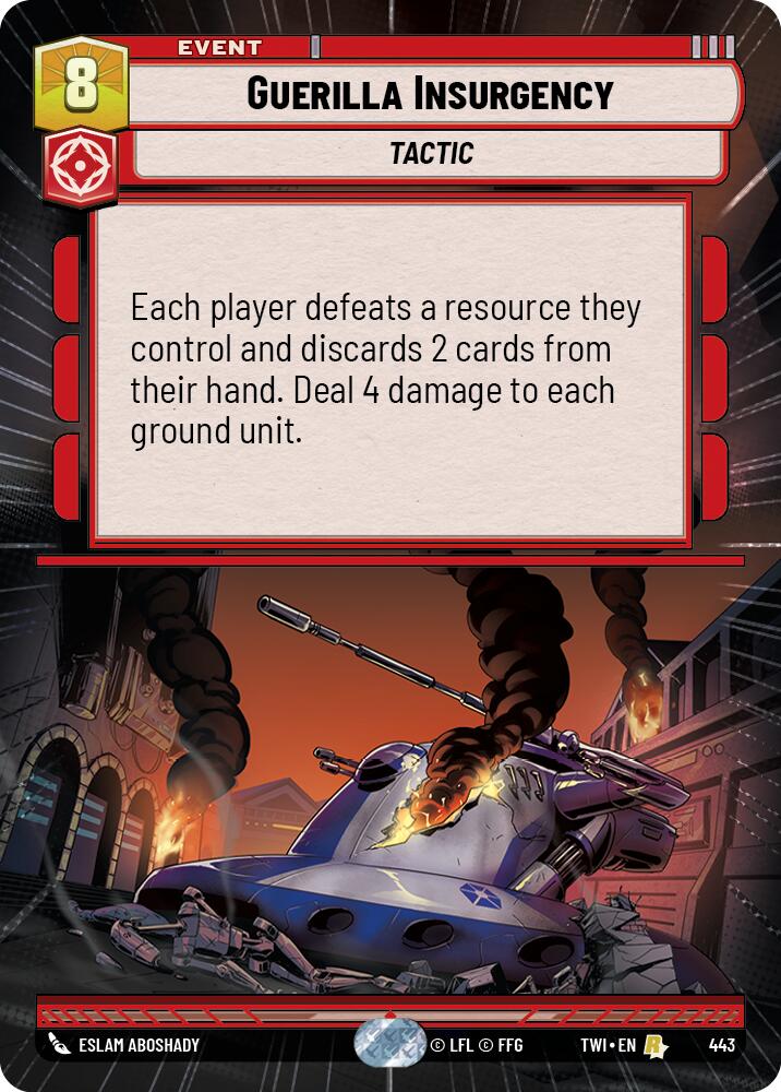 Star Wars: Unlimited: Guerilla Insurgency (Hyperspace) card image