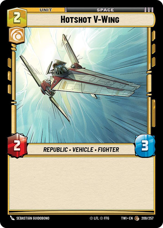 Star Wars: Unlimited: Hotshot V-Wing card image