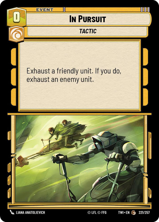 Star Wars: Unlimited: In Pursuit card image
