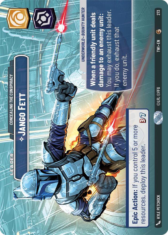 Star Wars: Unlimited: Jango Fett - Concealing the Conspiracy (Showcase) card image