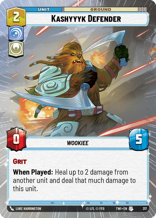 Star Wars: Unlimited: Kashyyyk Defender (Hyperspace) card image