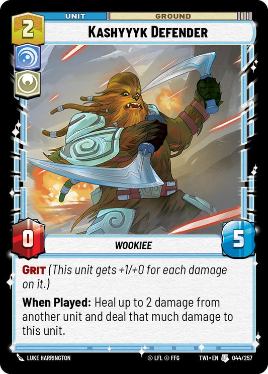 Star Wars: Unlimited: Kashyyyk Defender card image