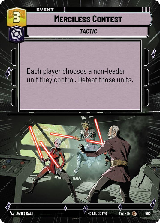 Star Wars: Unlimited: Merciless Contest (Hyperspace) card image