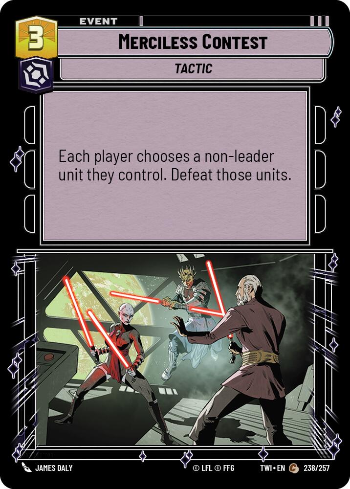Star Wars: Unlimited: Merciless Contest card image