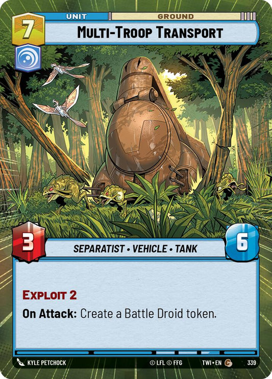 Star Wars: Unlimited: Multi-Troop Transport (Hyperspace) card image