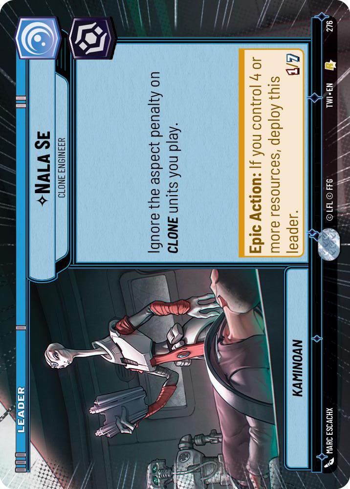 Star Wars: Unlimited: Nala Se - Clone Engineer (Hyperspace) card image