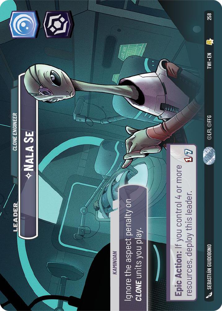 Star Wars: Unlimited: Nala Se - Clone Engineer (Showcase) card image