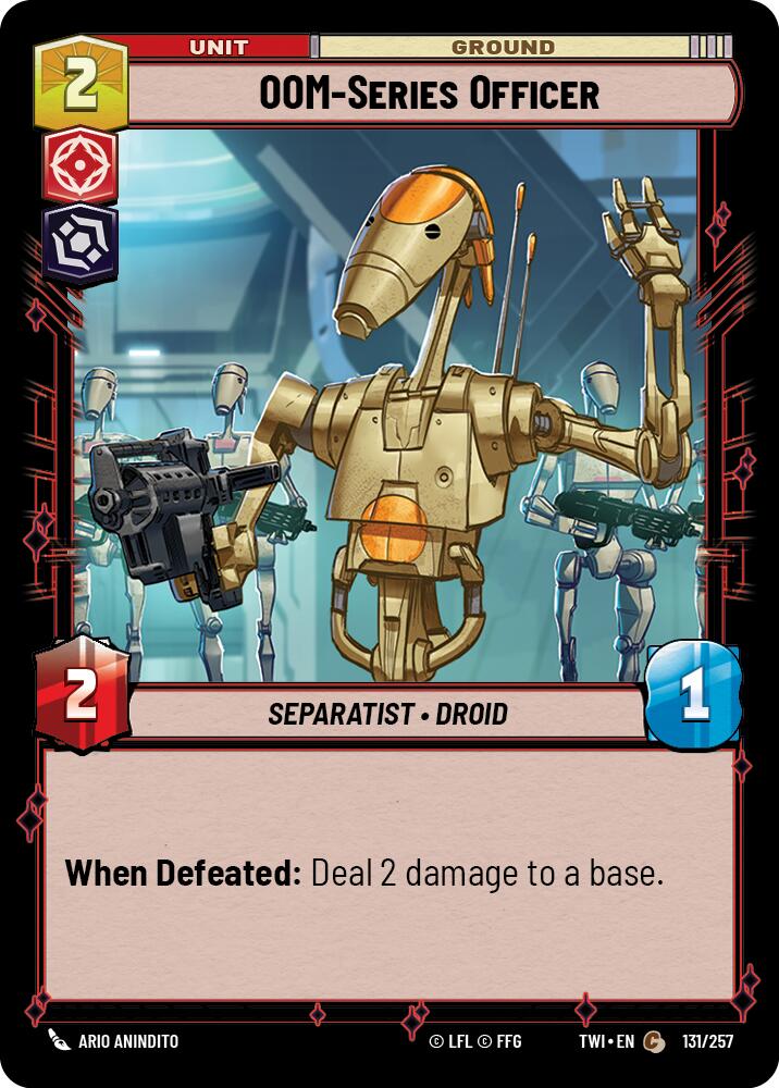 Star Wars: Unlimited: OOM-Series Officer card image