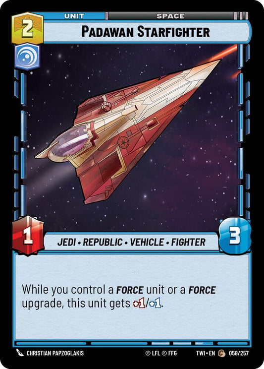 Star Wars: Unlimited: Padawan Starfighter card image