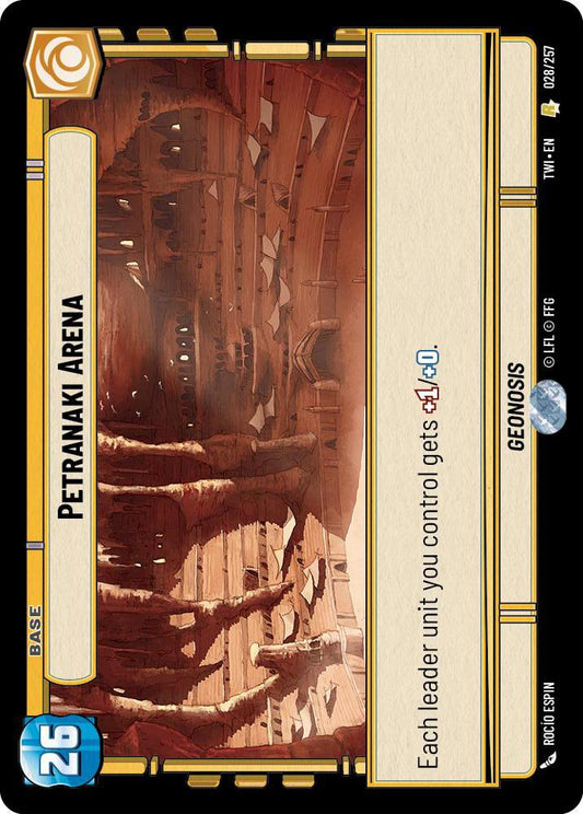 Star Wars: Unlimited: Petranaki Arena card image