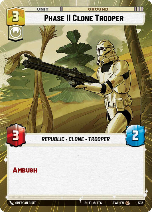 Star Wars: Unlimited: Phase II Clone Trooper (Hyperspace) card image