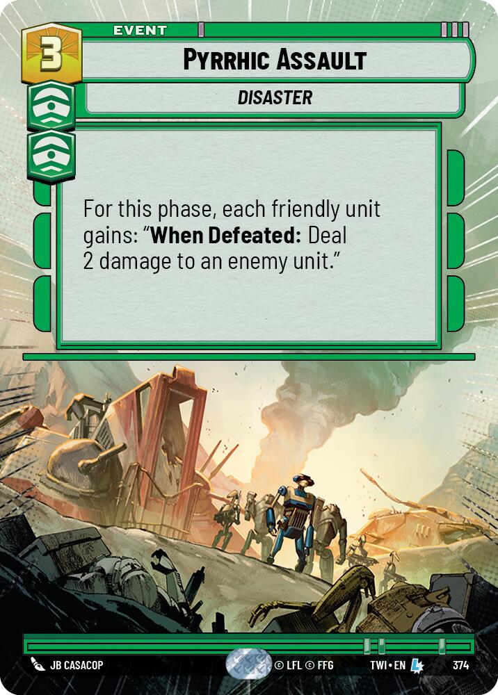 Star Wars: Unlimited: Pyrrhic Assault (Hyperspace) card image