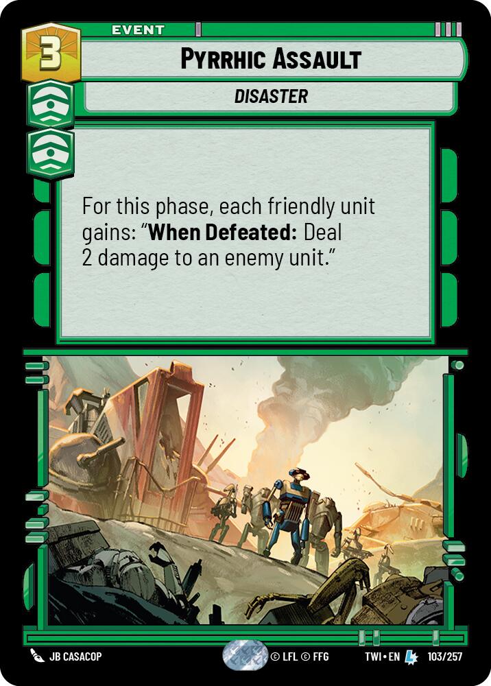 Star Wars: Unlimited: Pyrrhic Assault card image