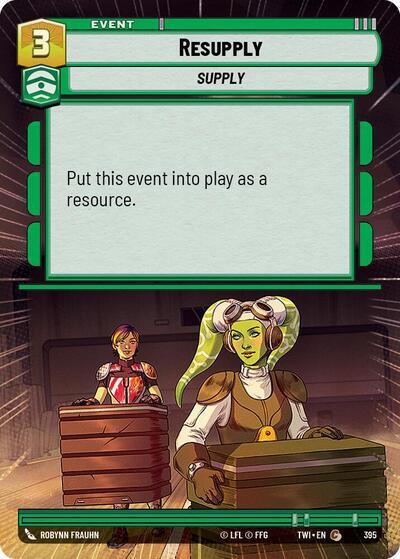 Star Wars: Unlimited: Resupply (Hyperspace) card image