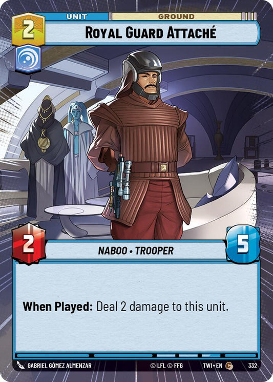 Star Wars: Unlimited: Royal Guard Attache (Hyperspace) card image