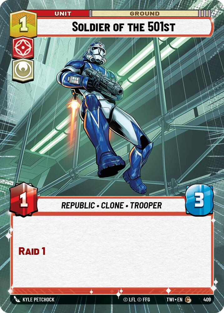 Star Wars: Unlimited: Soldier of the 501st (Hyperspace) card image