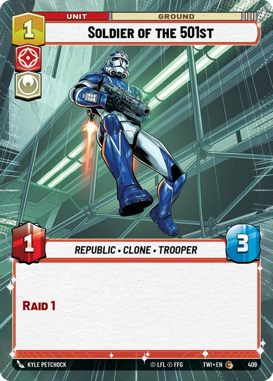 Star Wars: Unlimited: Soldier of the 501st (Hyperspace) card image