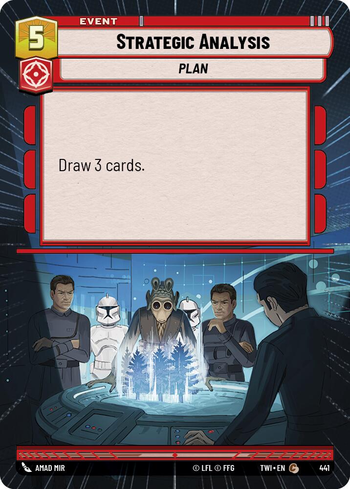 Star Wars: Unlimited: Strategic Analysis (Hyperspace) card image