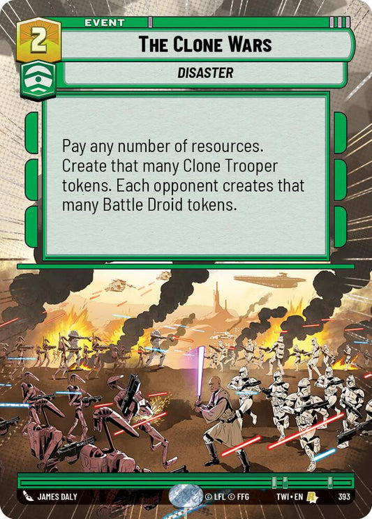 Star Wars: Unlimited: The Clone Wars (Hyperspace) card image